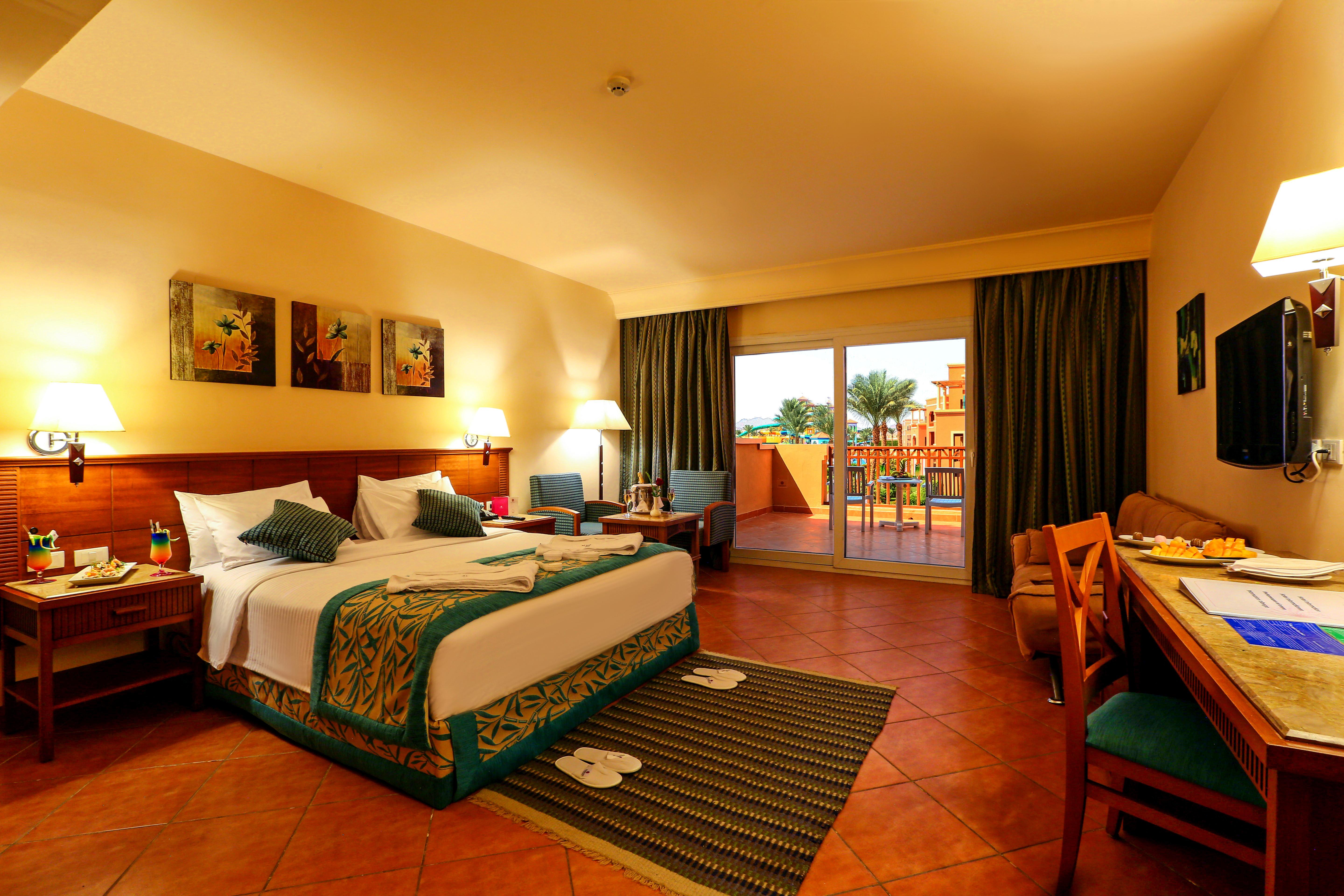 Charmillion Club Aquapark 호텔 샤름 엘 셰이크 외부 사진 A room at the Hilton Sharm El Sheikh