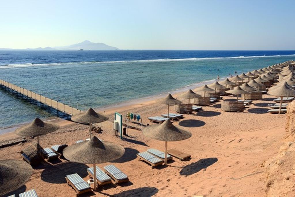 Charmillion Club Aquapark 호텔 샤름 엘 셰이크 외부 사진 Beach at the Red Sea